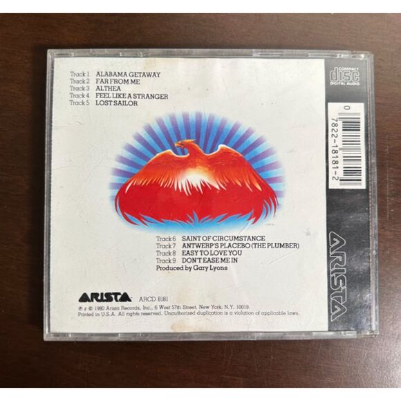 Grateful Dead "Go To Heaven" CD 1980 Arista Vintage Rock Album Disc Rare - Picture 3 of 3